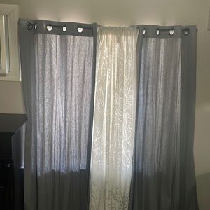 Ugg black out curtains. Super cute, barely used . Originally $160